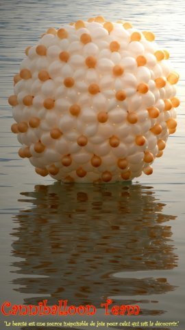 sphère 100% ballons latex