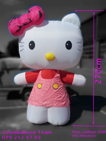 Mascotte Hello Kitty 270 cm